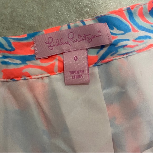 Lilly Pulitzer 0 Selina 2 Piece Cropped Set Skirt - Picture 4 of 5